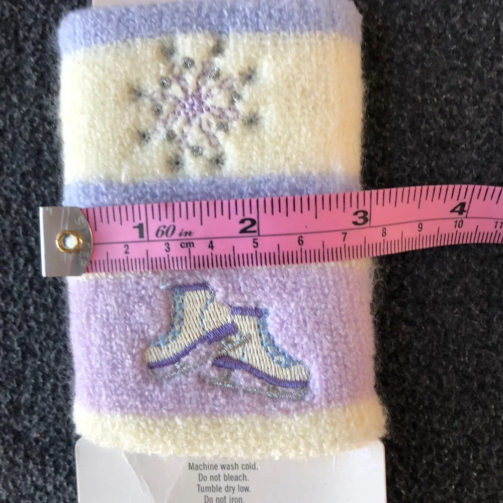 Gymboree Girls Skating Princess Ice Skating Wristbands 2 Pairs Size OS